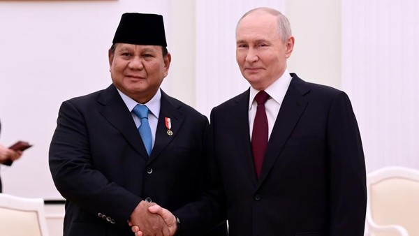 Putin Undang Prabowo Hadiri Pameran Industri di Rusia Juli Mendatang