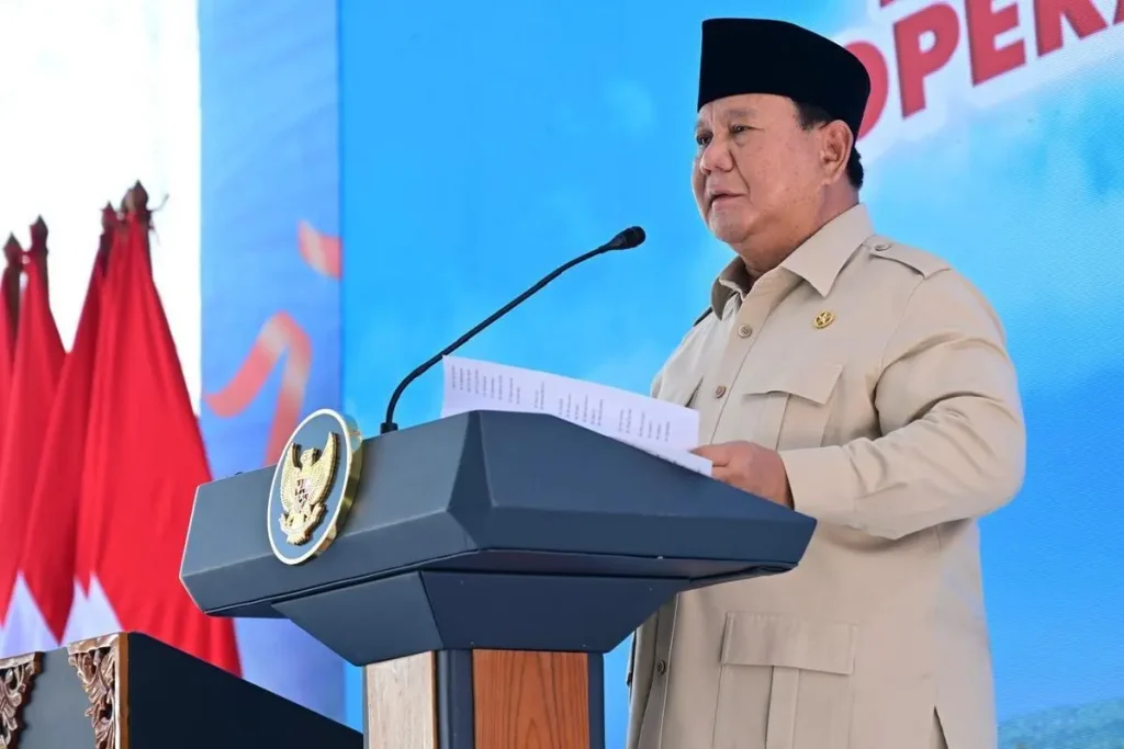 Presiden Prabowo Tinjau Koperasi Merah Putih di Nganjuk, Resmikan Operasional 1.061 KDMP