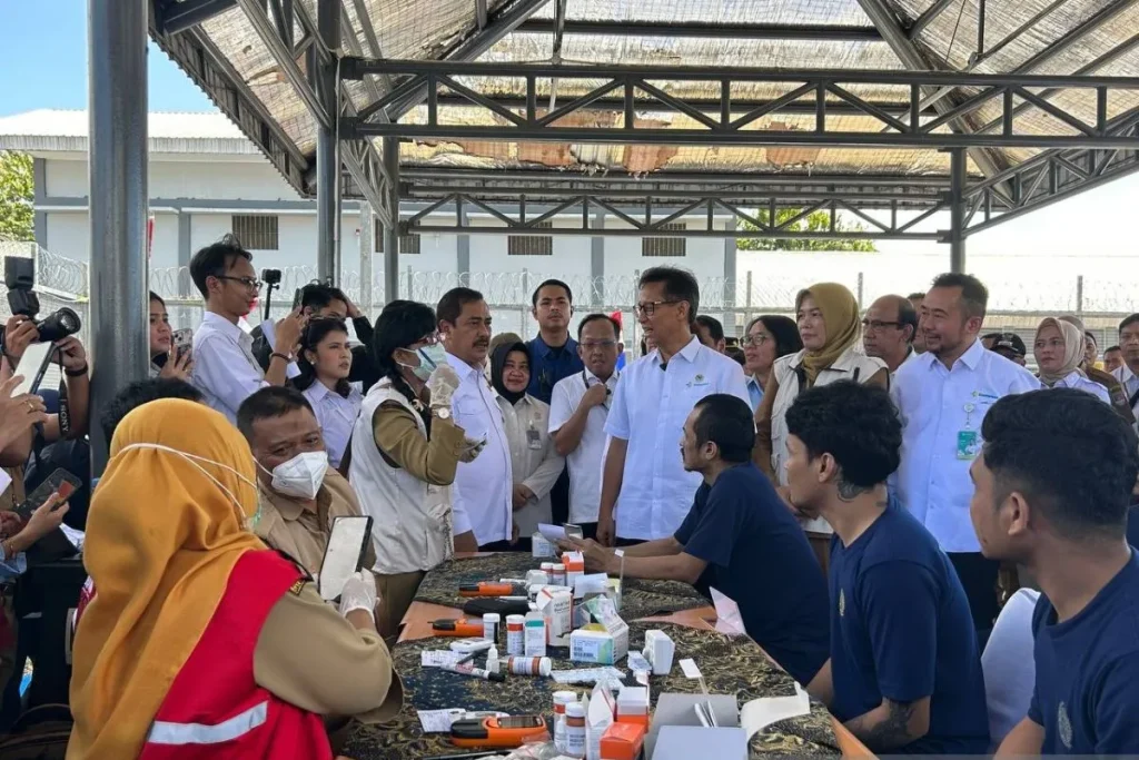 Kemenimipas dan Kemenkes Mulai Skrining TBC Nasional untuk Ratusan Ribu Warga Binaan dan Petugas Lapas