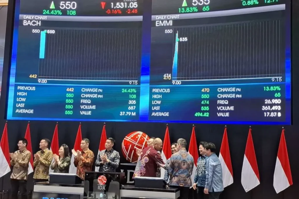 BEI Resmikan IPO Bach Multi Global dan Esa Medika Mandiri, Himpun Dana Lebih dari Rp517 Miliar