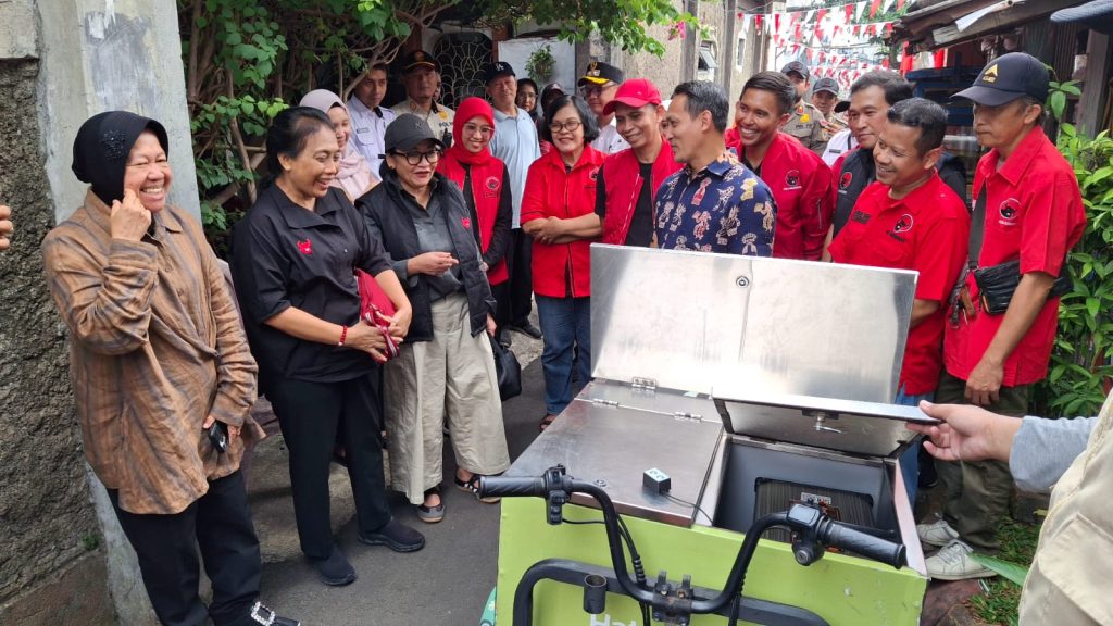 RISMA TERKESIMA! Kampung Kecil di Jaksel Bikin Inovasi Keamanan dan Pengelolaan Sampah, Puti Guntur hingga Bintang Puspayoga Turun Langsung