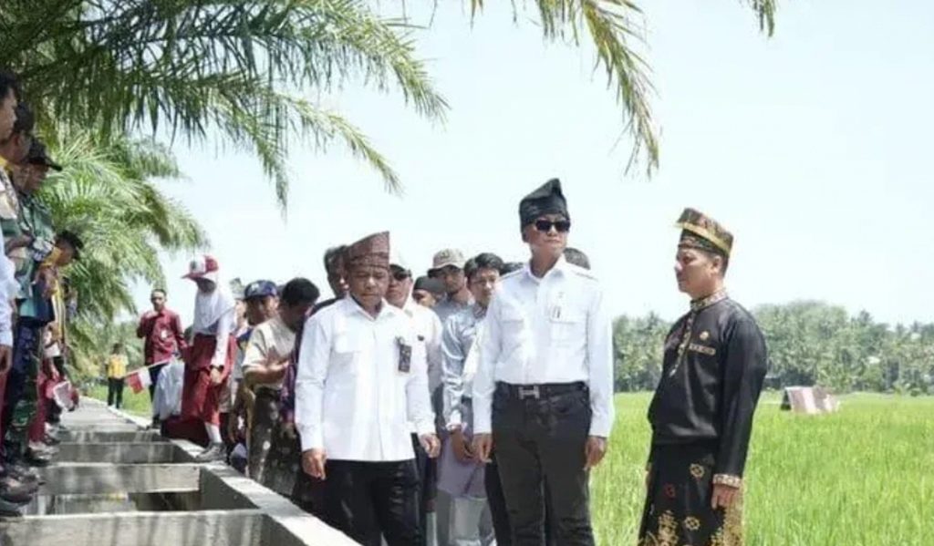 Kementerian PU Bangun 56 Jaringan Irigasi Air Tanah di Kuansing, Anggaran Capai Rp101 Miliar