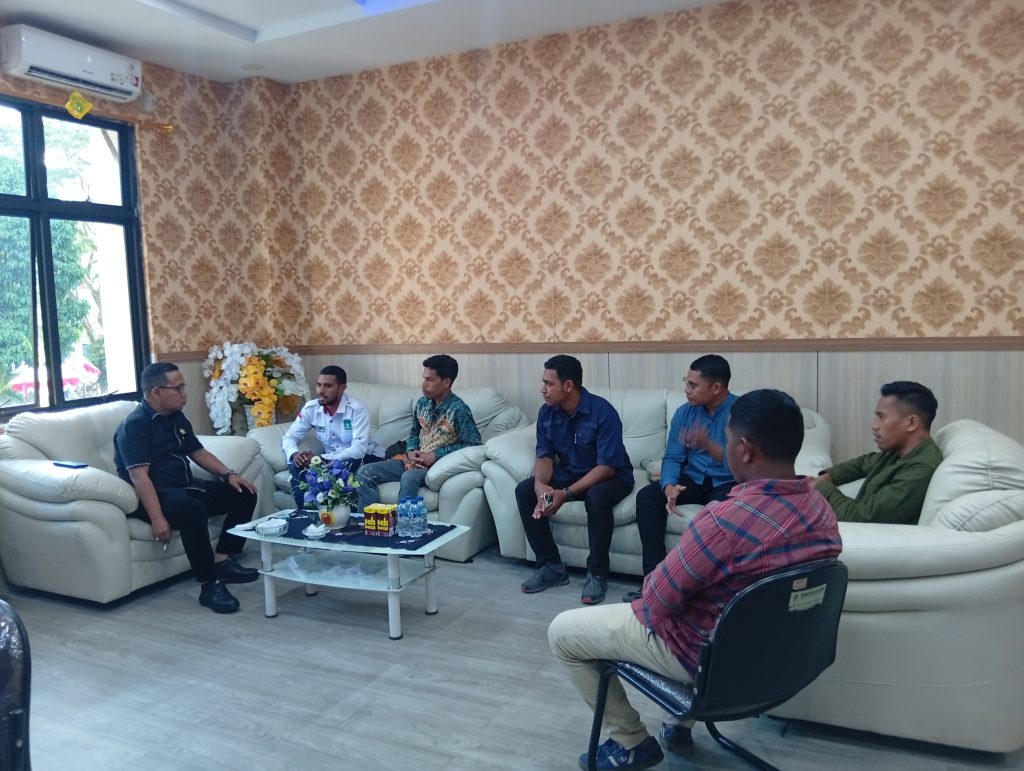 Panitia Muktamar KAMMI XIV Temui Ketua DPRD Ambon, Dorong Pela Gandong Jadi Gagasan Persaudaraan Nasional