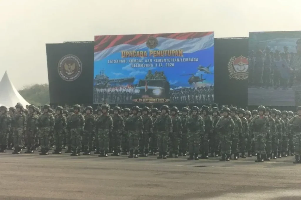 2.241 ASN Rampungkan Latsarmil Komcad Gelombang II, Gelombang III Dibuka 2027