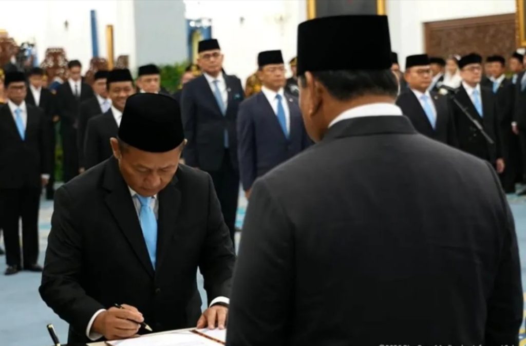 Prabowo Lantik Sarmuji sebagai Menteri Perindustrian, Gantikan Agus Gumiwang