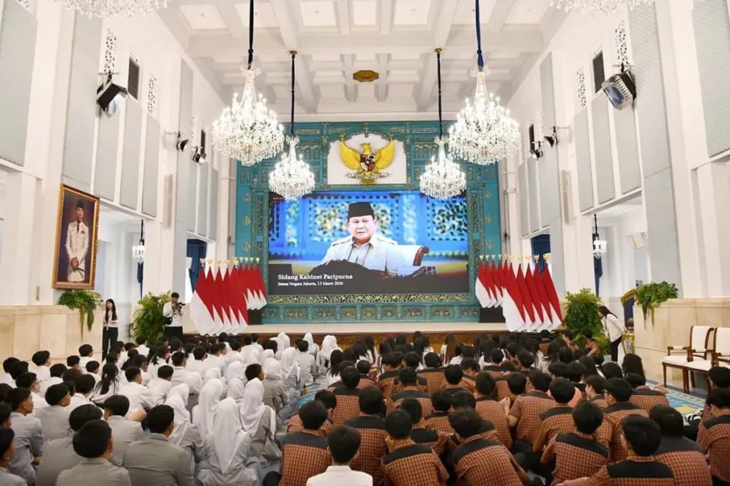 200 Pelajar Kunjungi Istana Kepresidenan, Belajar Sejarah dan Nilai Kebangsaan