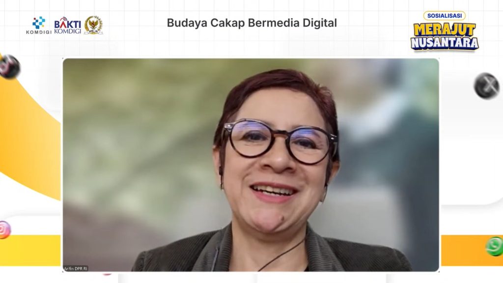 Nurul Arifin Dorong Masyarakat Perkuat Literasi Digital dan Terapkan Nilai Pancasila di Ruang Siber